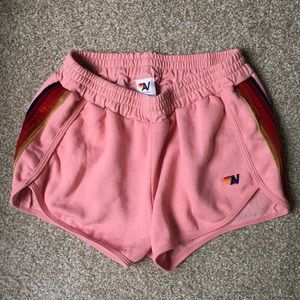 Aviator Nation dolphin hem shorts